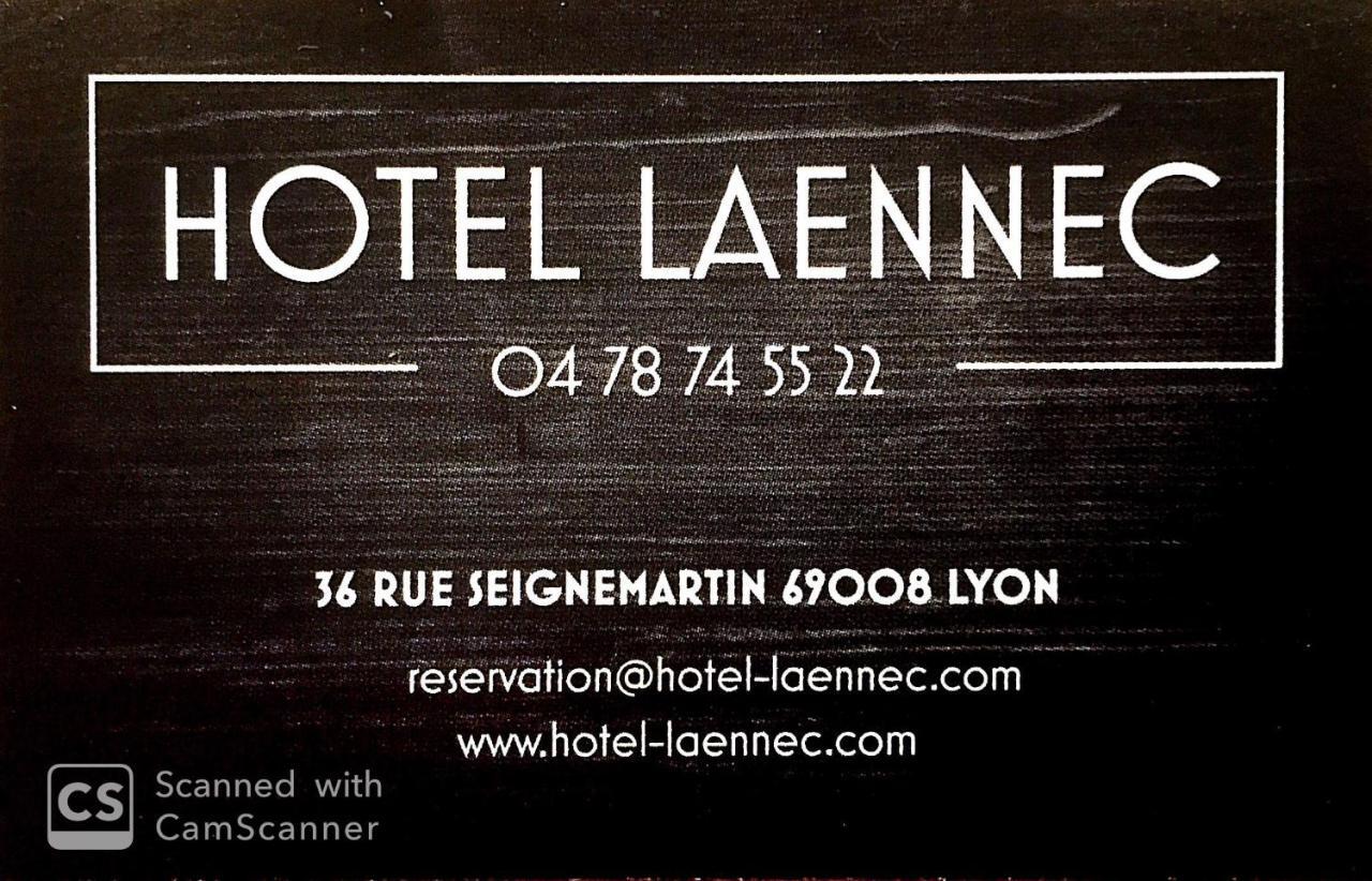 Laennec Hotel Lyon Ngoại thất bức ảnh